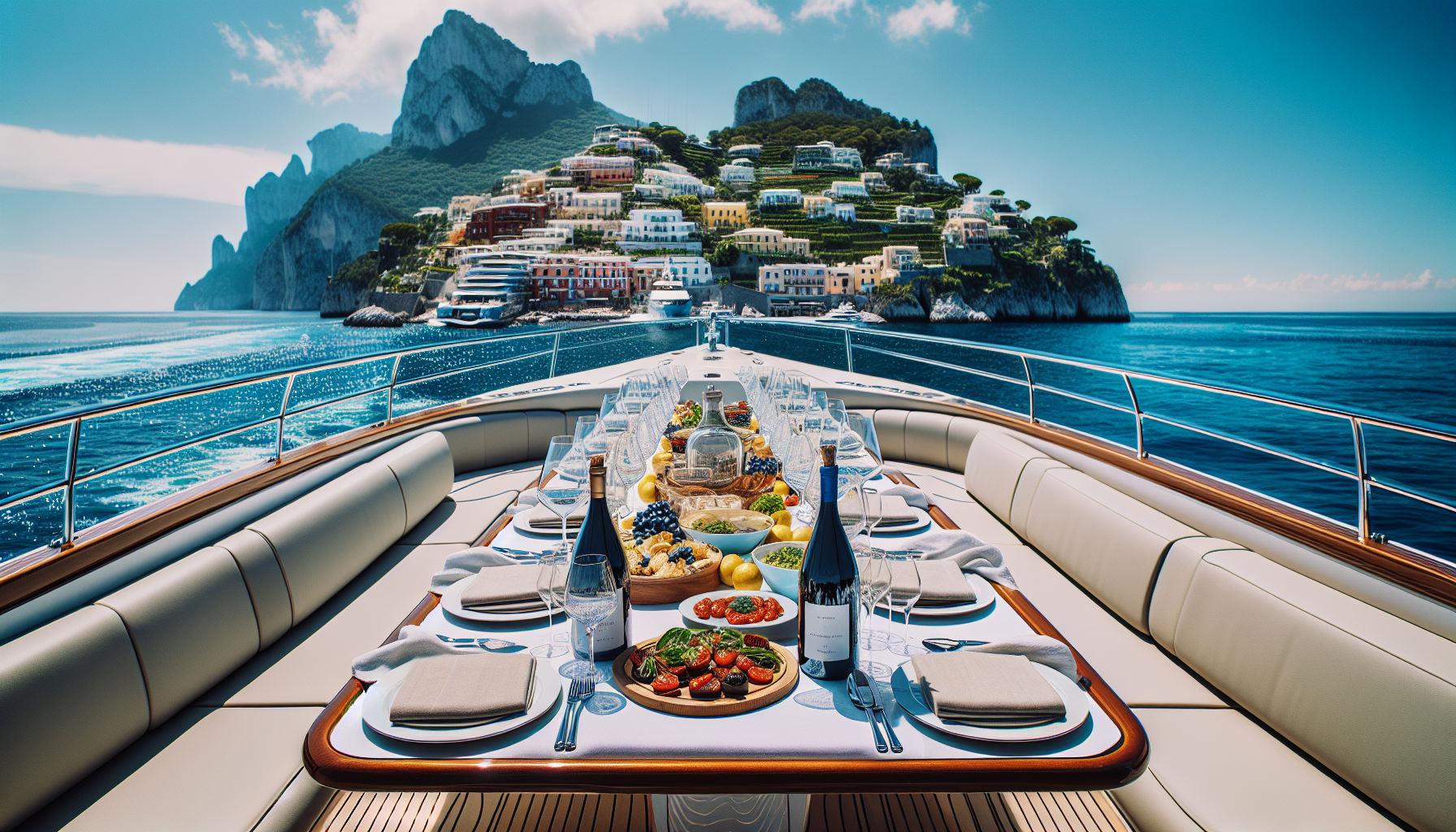 Grotta Azzurra Gourmet: il catering a bordo che trasforma il tuo evento in un’esperienza unica